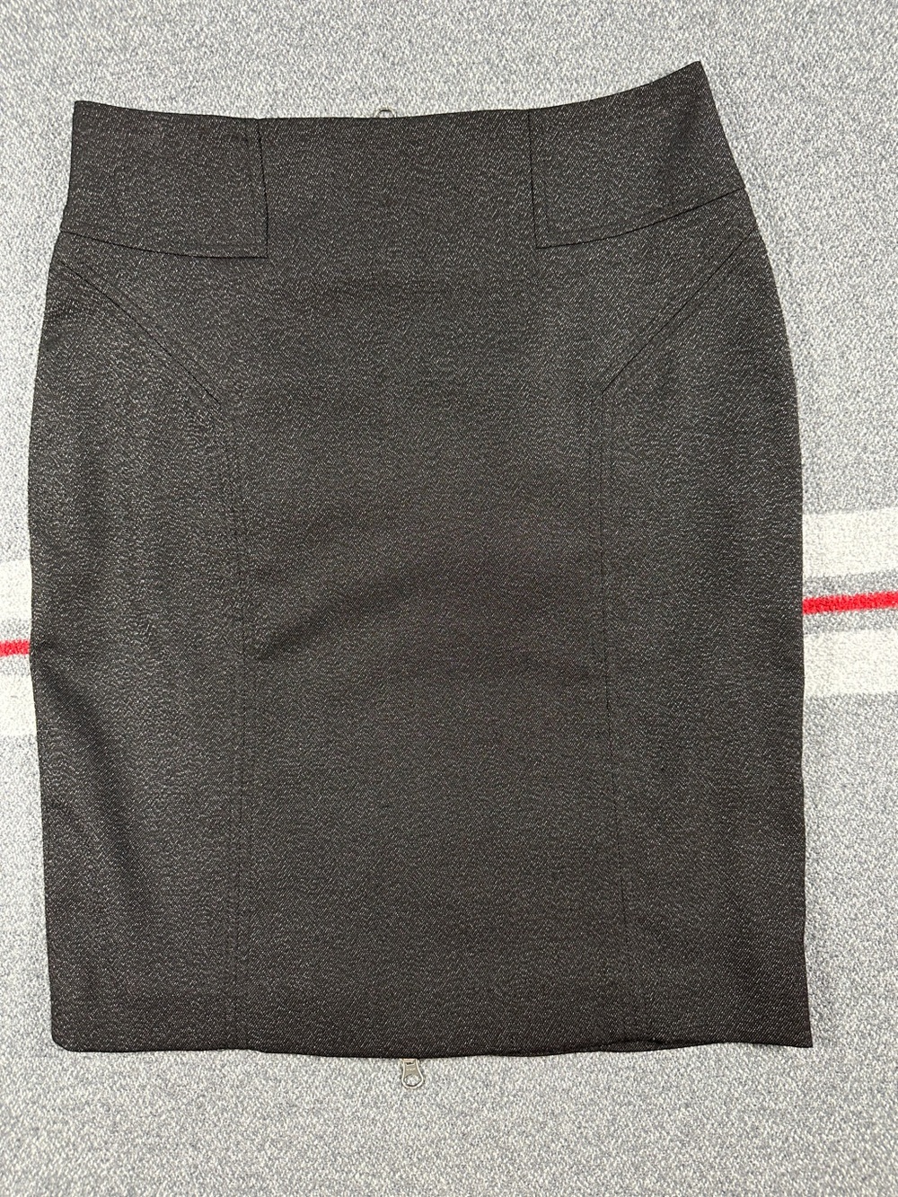 Classic Black Pencil Skirt - Women's Tailored Work Skirt